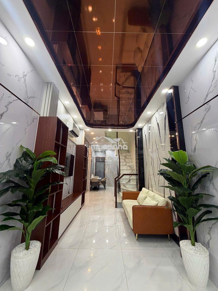 Nhà đẹp tặng hết nội thất sịn sò hẻm 136 hậu giang - Ảnh 4