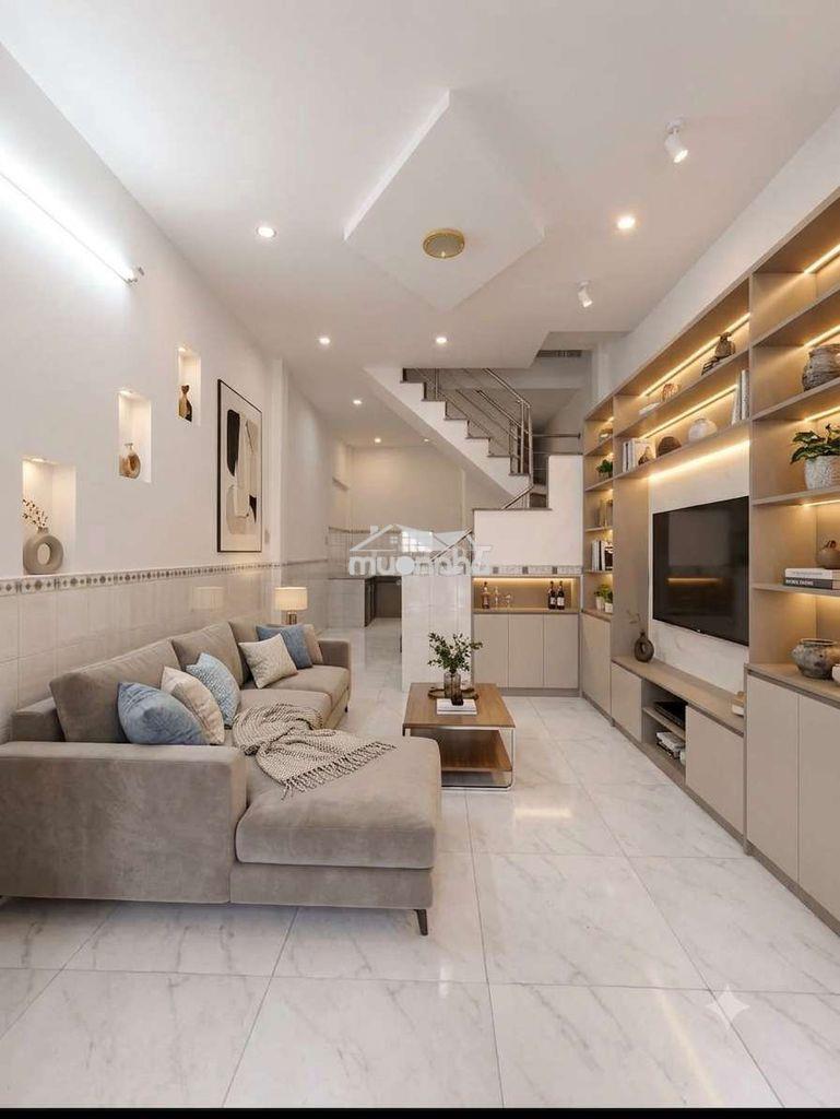 Bán nhà 2 tầng - 44m2 - hẻm ôtô thông - ngay khu osimi gò vấp