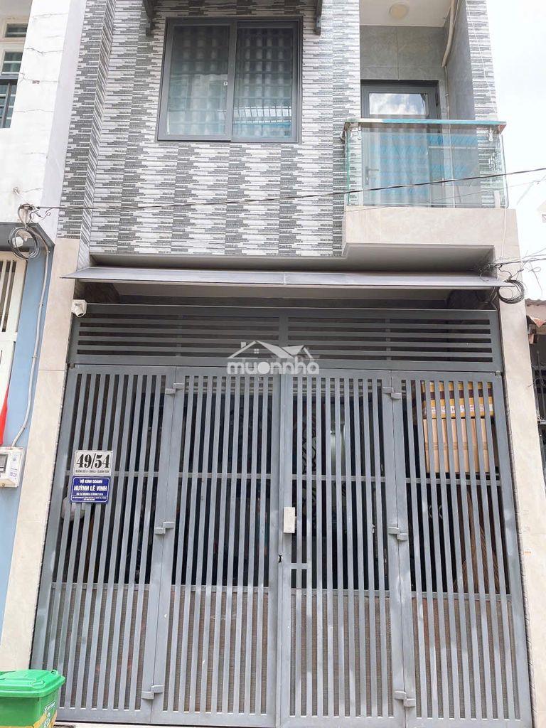 Cho thuê nhà hẻm xe hơi 49/54 đường số 4 lê văn quới, nhà mới đẹp - 4