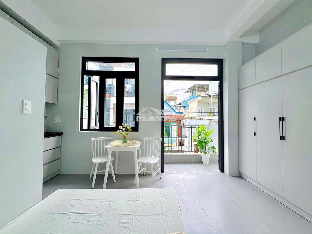 Studio ban công, tòa nhà sạch đẹp - bình thới ngay đầm sen - 2