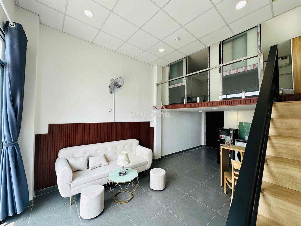 Căn hộ 2pn dạng duplex bancol full nội thất ngay đại học văn hiến - 3