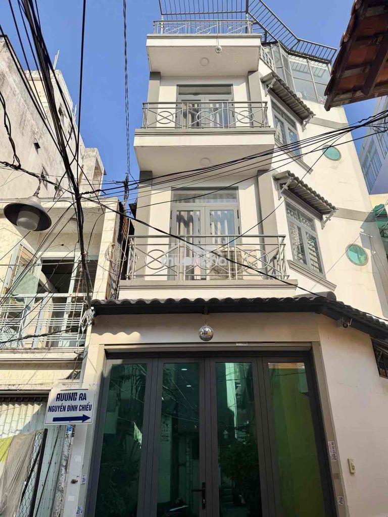 Bán nhà nguyễn đình chiểu quận 3, 36m2, 4 tầng mới đẹp