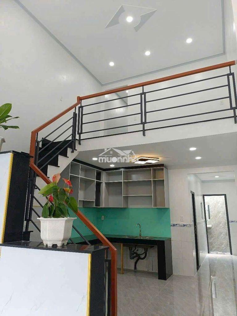 Cho thuê nhà bà điểm 5 dt 4x15 -lửng -2pn -2wc , hẻm xe hơi - 4