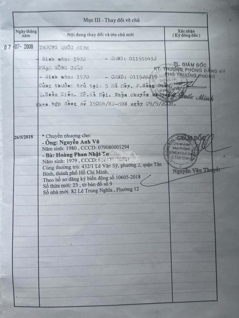 Chính chủ bán nhà mặt tiền lê trung nghĩa, p.12, tân bình , tphcm - 2