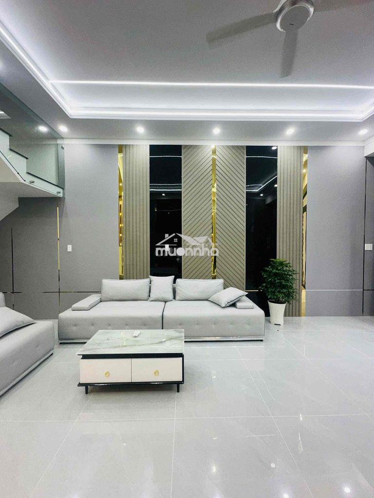 Bán gấp nhà 1 trệt2lầu full nội thất gần chợ hoá an - 4