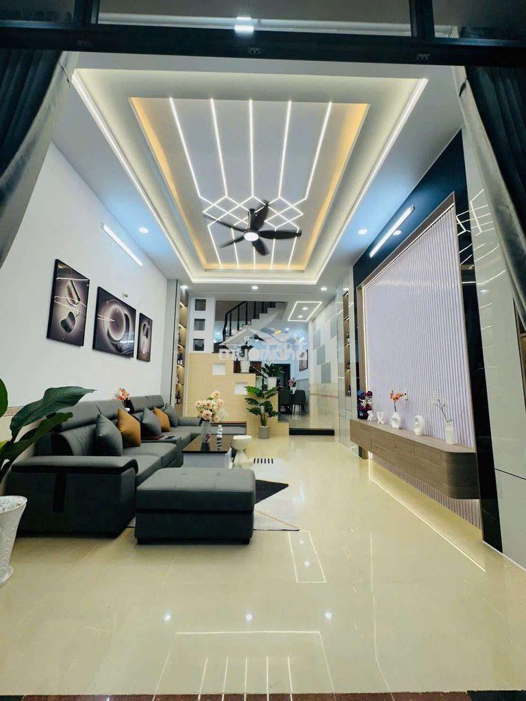 Nhà cho thuê 4x19 4 tấm hẻm 10m bình trị đông quận bình tân - 2