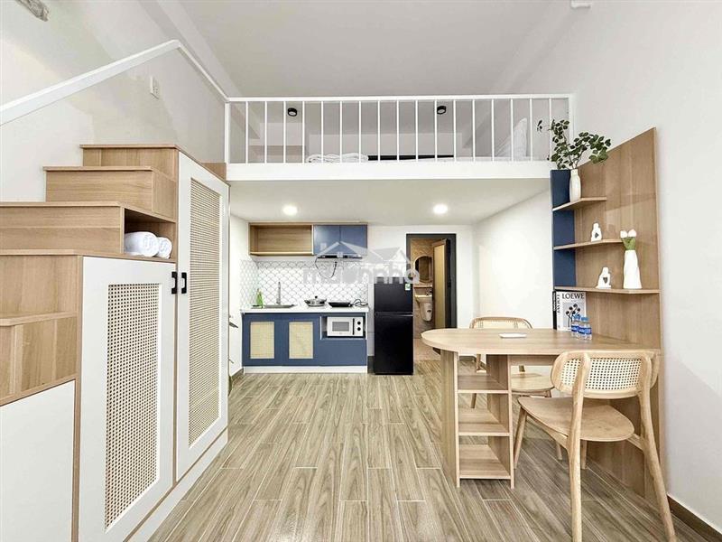 Duplex sinh viên full nội thất gần nguyễn gia trí, đi bộ đh gtvt, ftu