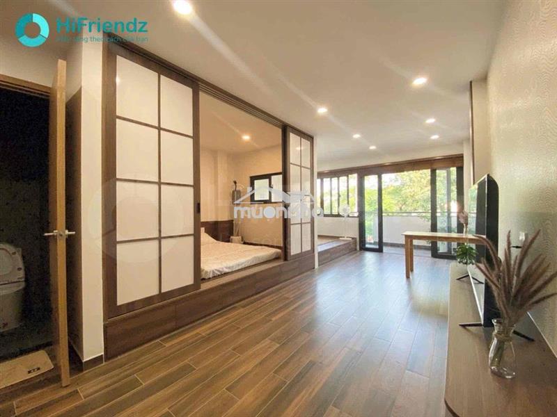 Cho thuê căn hộ tách bếp ban công style nhật vòng xoay dân chủ giá rẻ
