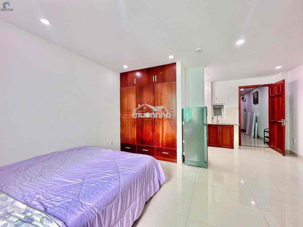 Căn hộ studio - 30m2 - full nội thất - máy giặt riêng - thang máy - 4