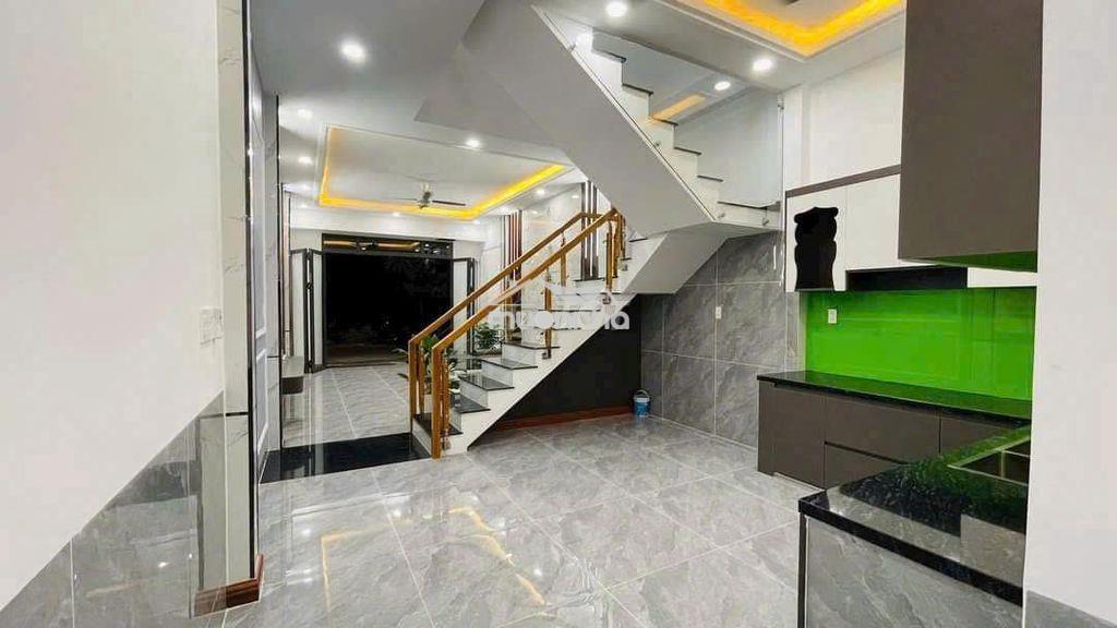 Bán gấp nhà 1 trệt 1 lầu - 3pn-3wc - 2ty450 tại tdm - sổ hồng riêng - 4