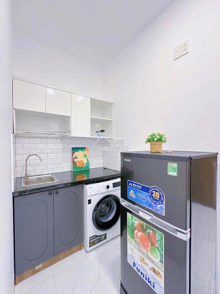 Căn hộ trung tâm máy giặt riêng 35m2 tách bếp, gần chợ tân định, isb - 4