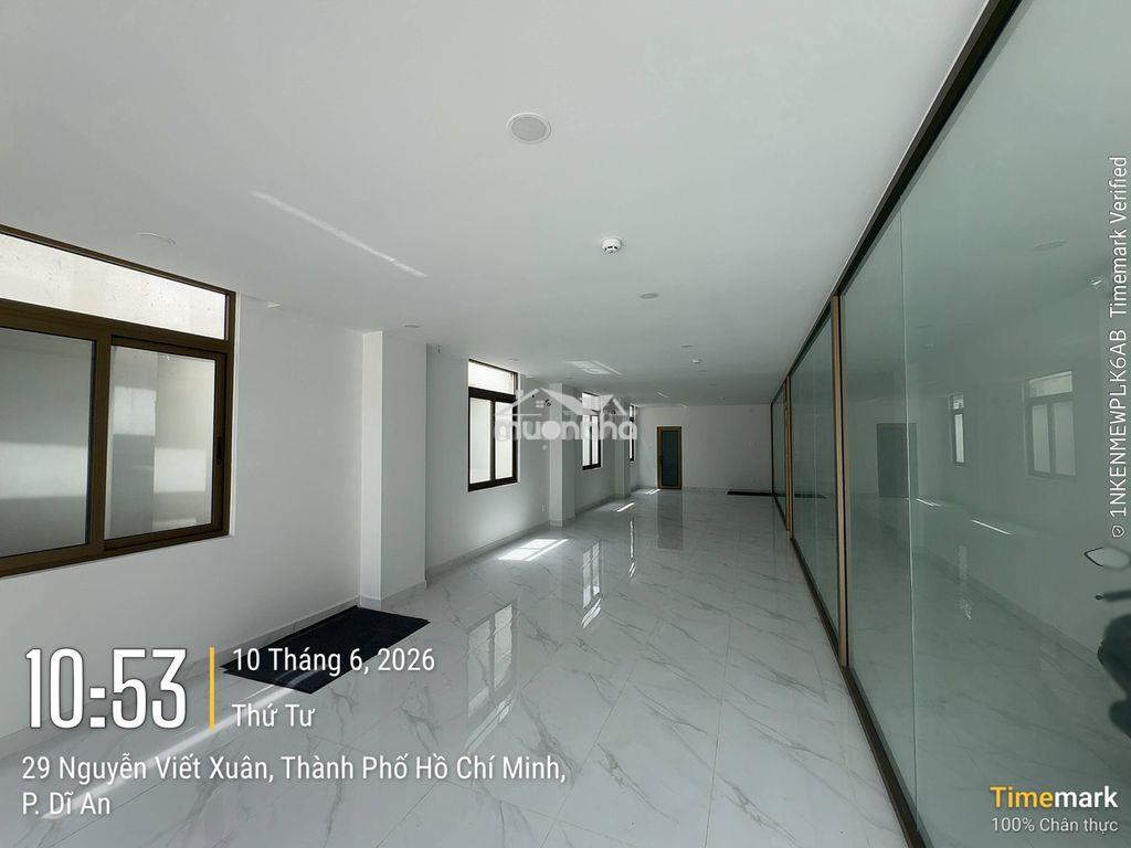 Cho thuê tòa nhà văn phòng 1 trệt - 2 tầng có thang máy tại dĩ an - 3