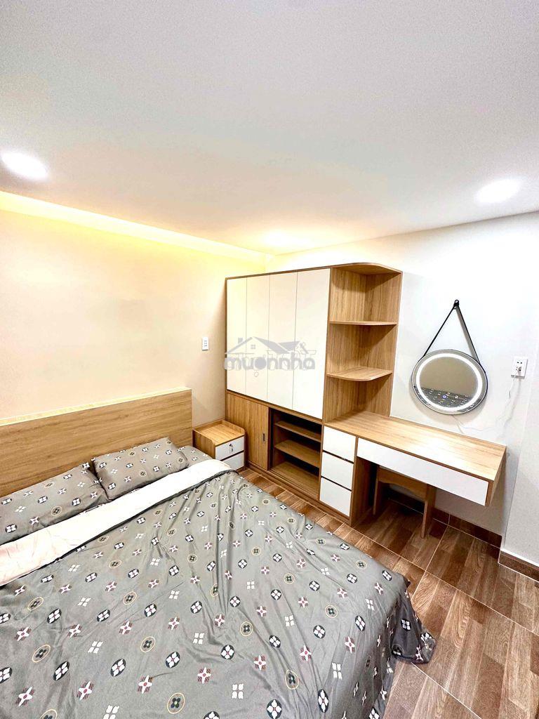 Nhà hẻm xe hơi ngủ trong nhà 3 pn nhà mới xây full nội thất - 4