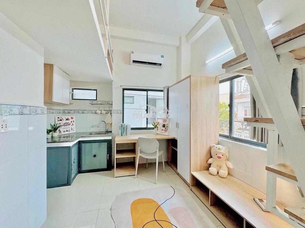 🏠Duplex sinh viên full nội thất thang máy nguyễn tuyển gần quận 1 - 4