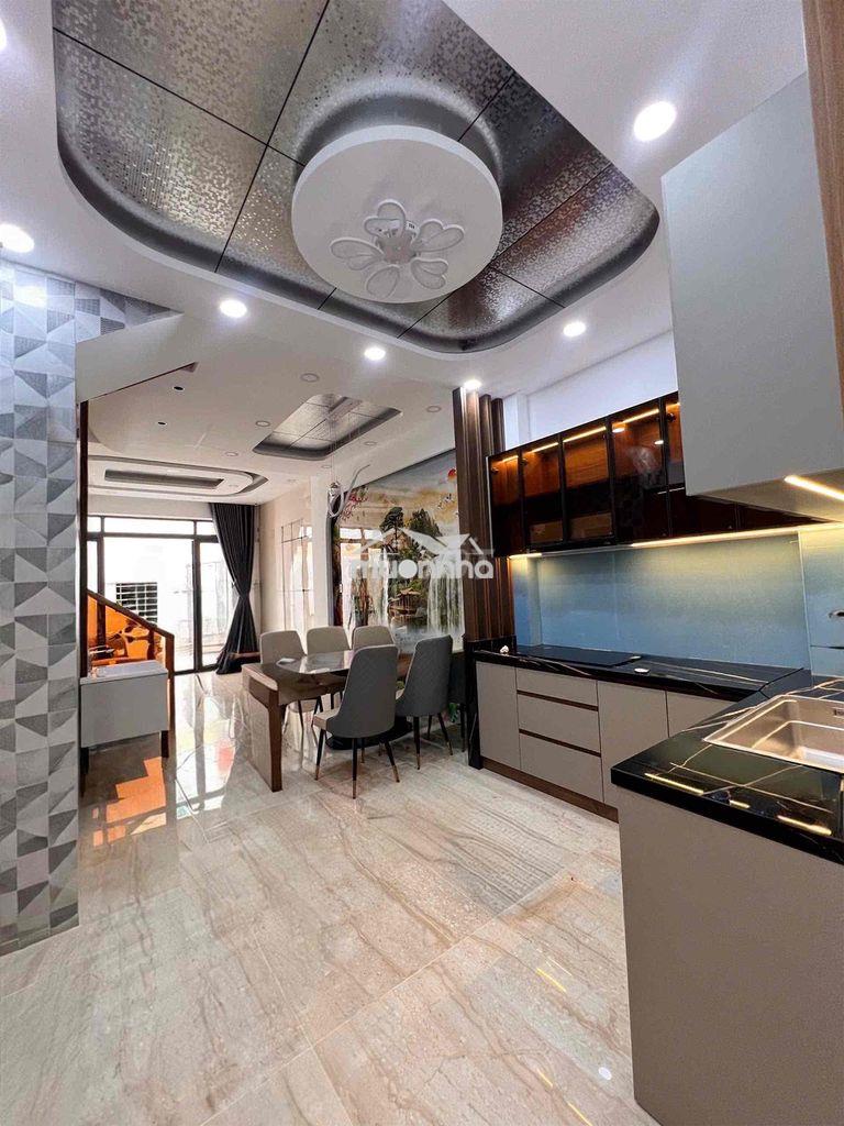 [4.3m x 16m] - 7.4 tỷ - 2 tầng mới - full nội thất ngay chợ hoa đầmsen - Ảnh 4