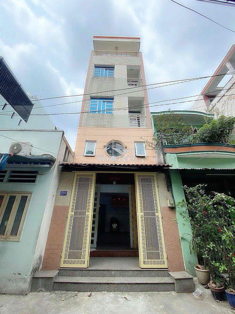 Cho thuê nhà 5pn hẻm xe hơi 1570/21 võ văn kiệt q6