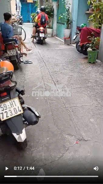 Bán gấp nhà quận 6 - cách mặt tiền 30m - sổ hông riêng 3 tỷ 59