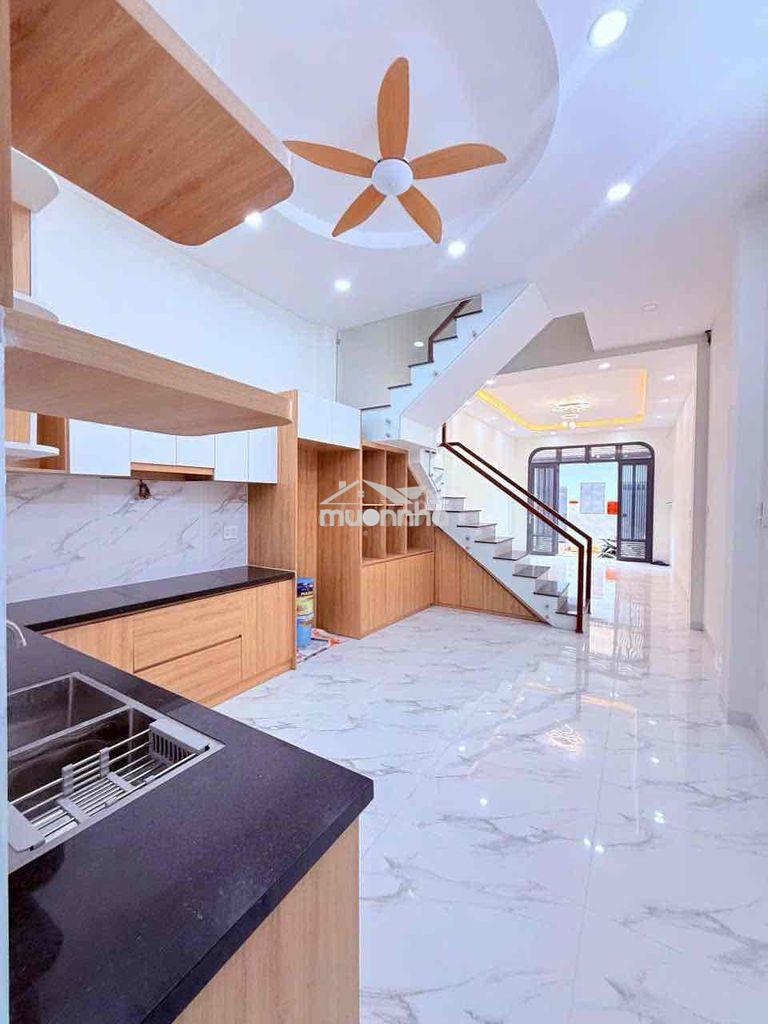 Nhà mới 3,5tấm hxh thông 1/kênh tham lương - 4