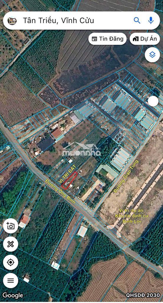 Mặt tiền ông bình - bình lợi 144m2 giá 1,6 tỷ sổ sẵn có thổ cư 75m2