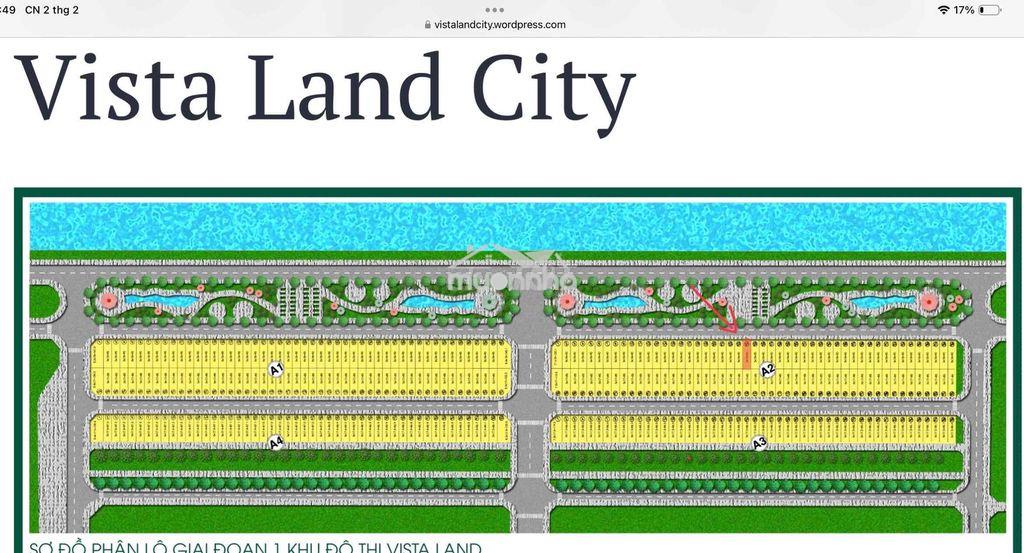 Bán nền a2-24 vistsland 5x18 mt view kênh thầy cai - 4