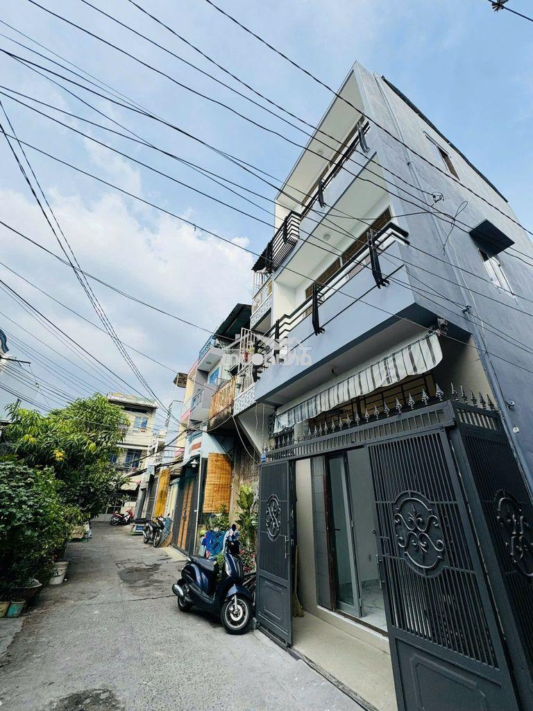 Bán nhà đẹp mới hẻm thông 607 đường ba đình p9 q8 - 3
