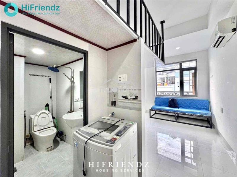 Duplex ban công full nội thất, máy giặt riêng sát cầu nguyễn tri phươg