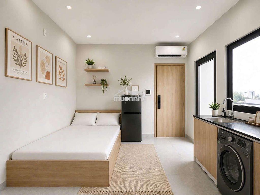 Studio bancol full nội thất gần đại học vlu,iuh,gia định - Ảnh 3