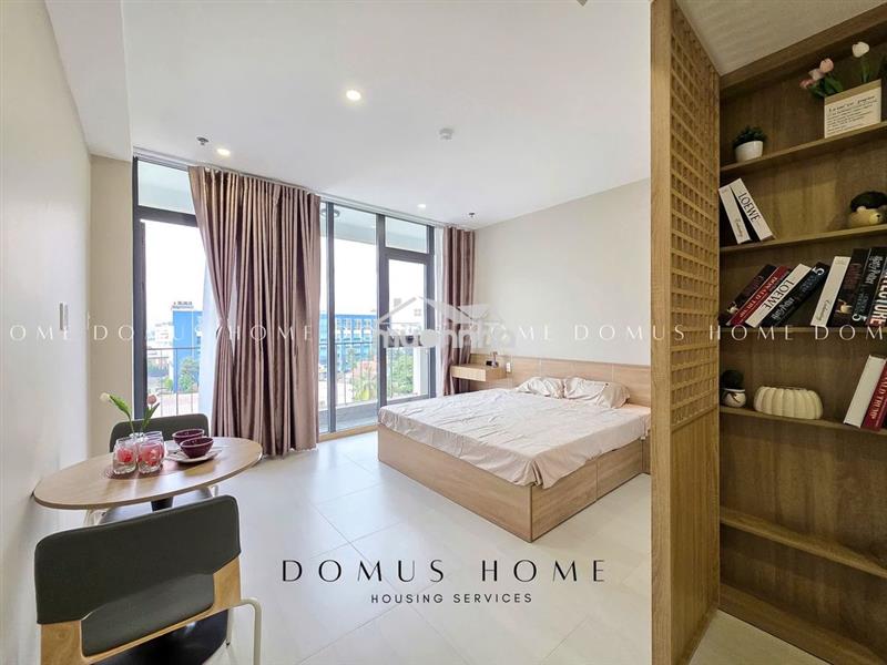 Khai trương căn hộ ban công mới xây - có máy giặt riêng - sát bên ufm
