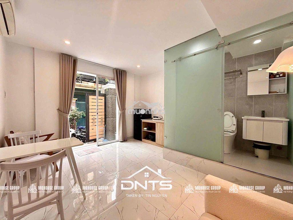 Cho thuê 1pn có sân trước 40m2 sát cầu ba son, đường nguyễn hữu cảnh - 2