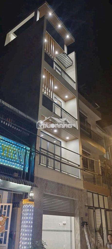 Hơn 6 tỷ nhà 4 tầng 4pn hẻm xe hơi lã xuân oai, gần vinhomes q9 - 3
