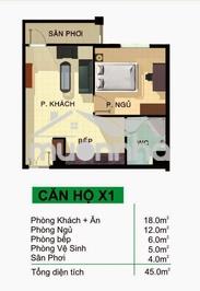 Bán căn hộ phú thạnh nguyễn sơn, 1pn - 45m2, giá bán 1 tỷ 6. - 3