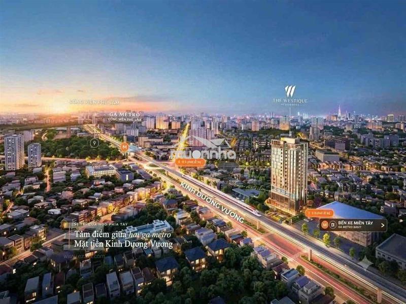 Nhận booking căn hộ cao cấp mặt tiền kinh dương vương, độc bản 95 căn