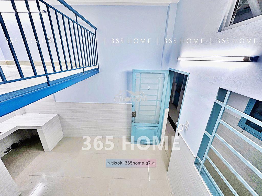 Phòng gác đúc 25m2, sạch mới, khu sv xe buýt đh tđt, mở - 2