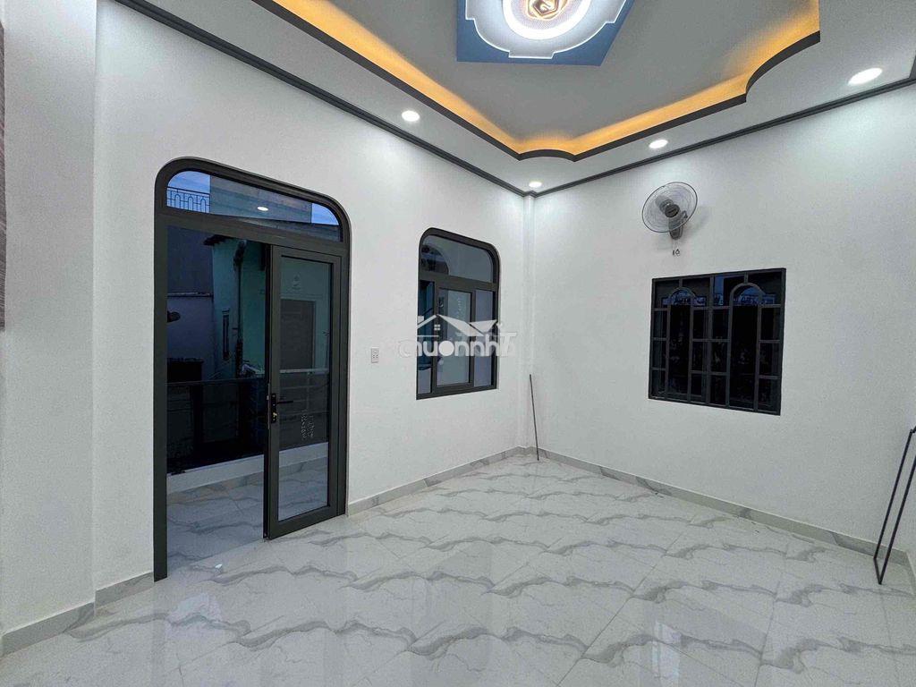 Nhà mới 4.6m x 9.5m - bến xe miền tây - hẻm thông - shr - hoàn công - - 2