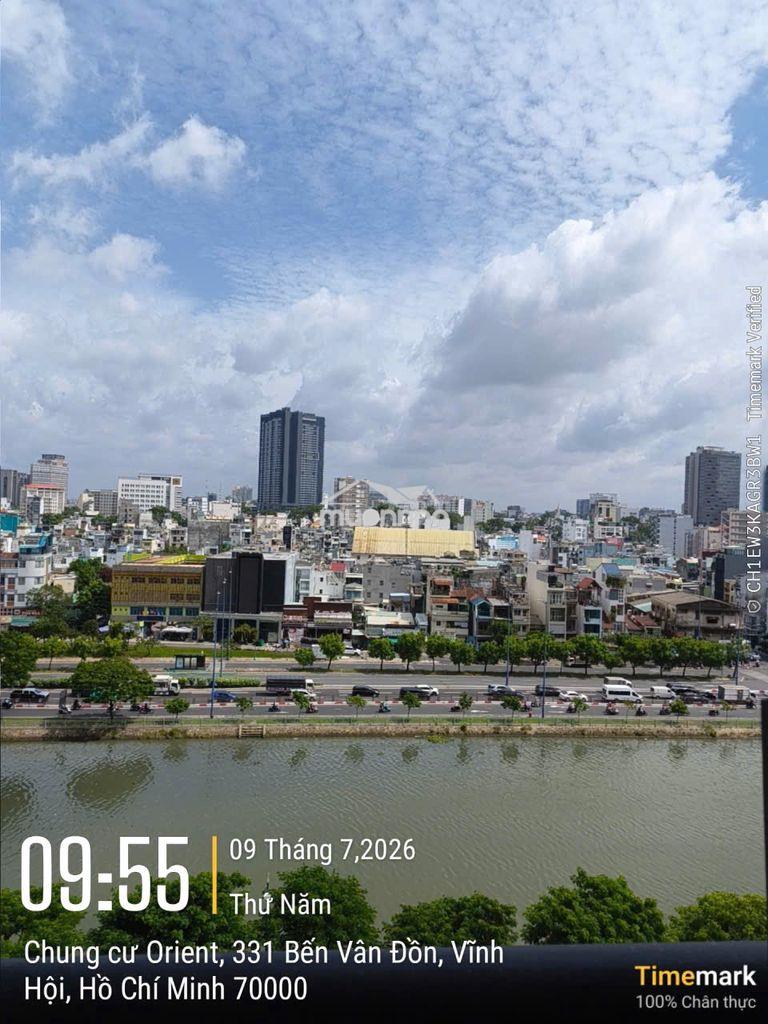 Bán căn hộ chung cư orient, q4, 72m2, 2pn, 5.8 tỷ, view sông, sổ hồng.