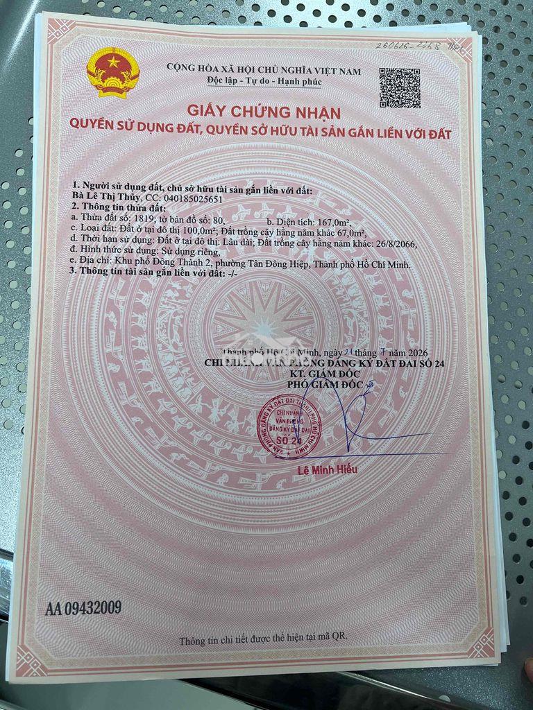 Bán nhà chính chủ tại dĩ  an - 3