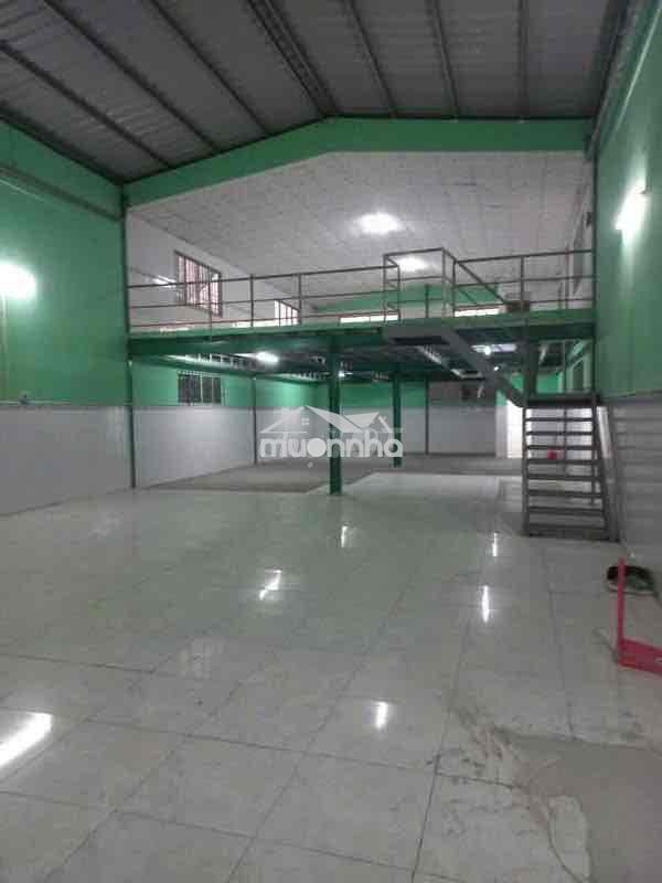 Kho đẹp tân an , 9x30m. đường xe cont. có gác lửng , wc