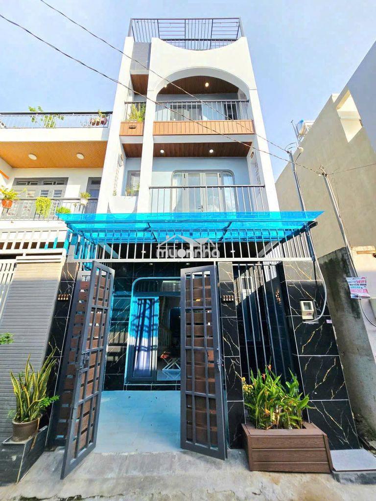 🏡 Nhà phố mới xây 4 tầng • gần chợ long trường | 5t - 3