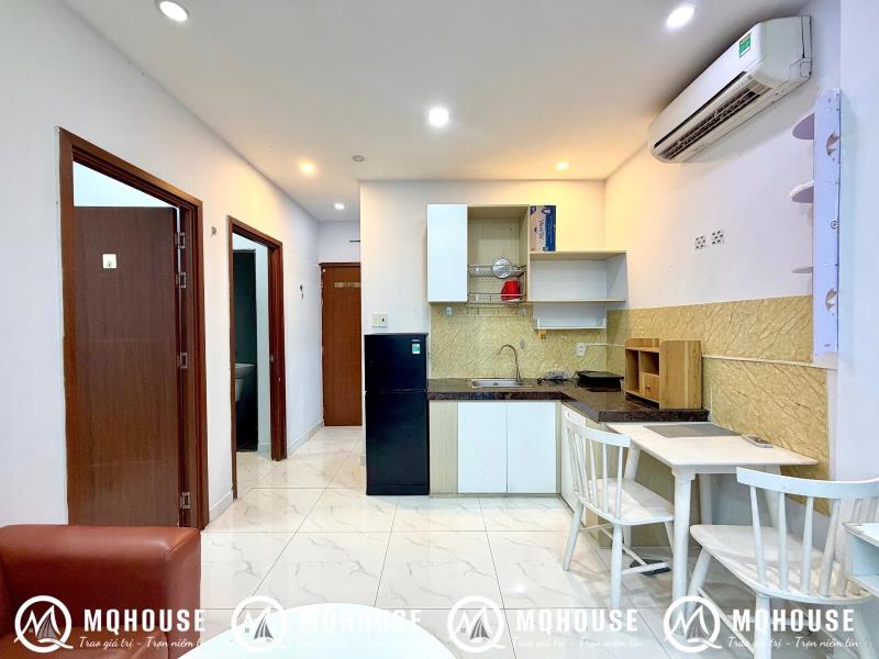 Cho thuê căn hộ 2pn 2wc full nội thất hiện đại ngay khu sân bay - 2