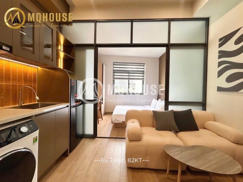 Cho thuê 1pn full nội thất new 100% 35m2 ngay ngã tư hàng xanh - cầu thị nghè - thảo cầm viên - đài truyền hình - 3