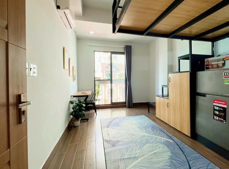 🏠 Căn họ có gác | có ban công | full nội thất | gần đh ngoại thương, gtvt, hutech - 4