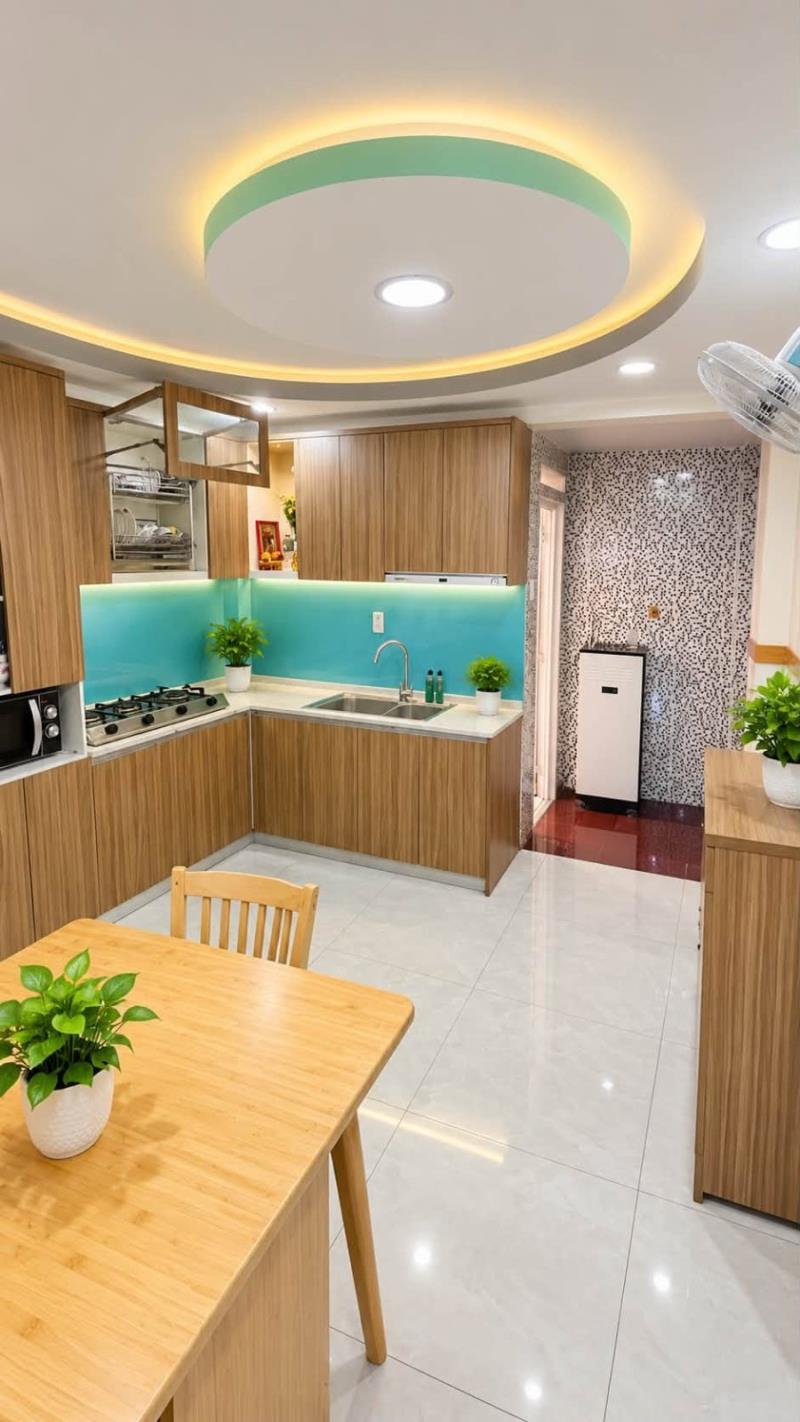 Nhà mới 5 tầng btct hẻm tải thẳng 1 trục ngay phú thọ hòa chỉ 5.x tỷ - 4