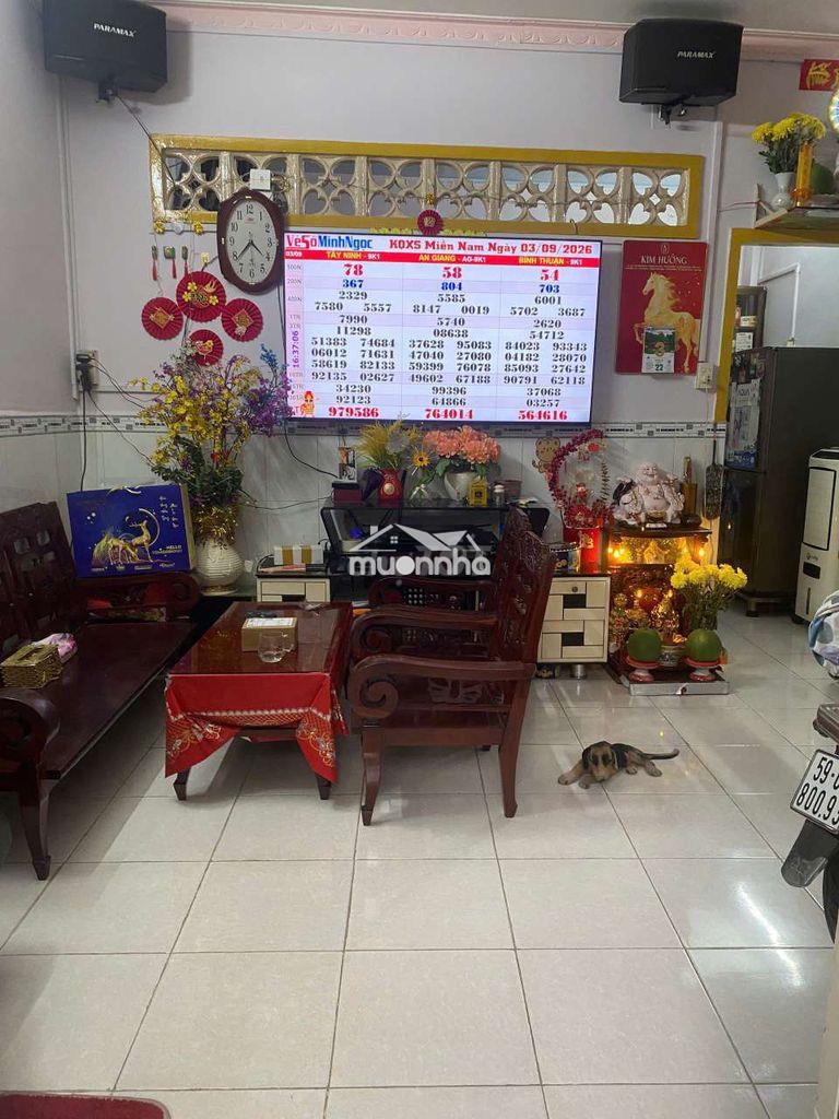 Bán nhà hẻm huỳnh tấn phát , ngang 4.5 , dài 7 - 4