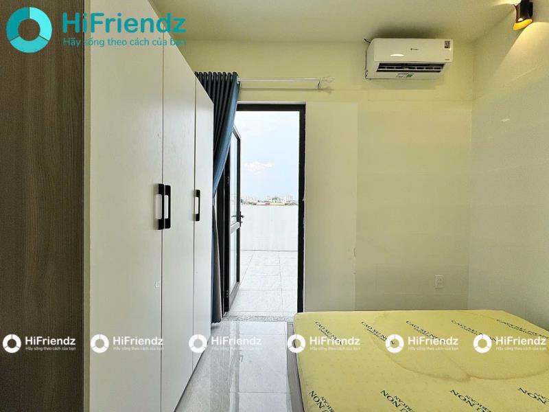 Cho thuê căn hộ ban công lớn, nơ trang long, bình thạnh full nội thất, máy giặt riêng gần văn lang - 2