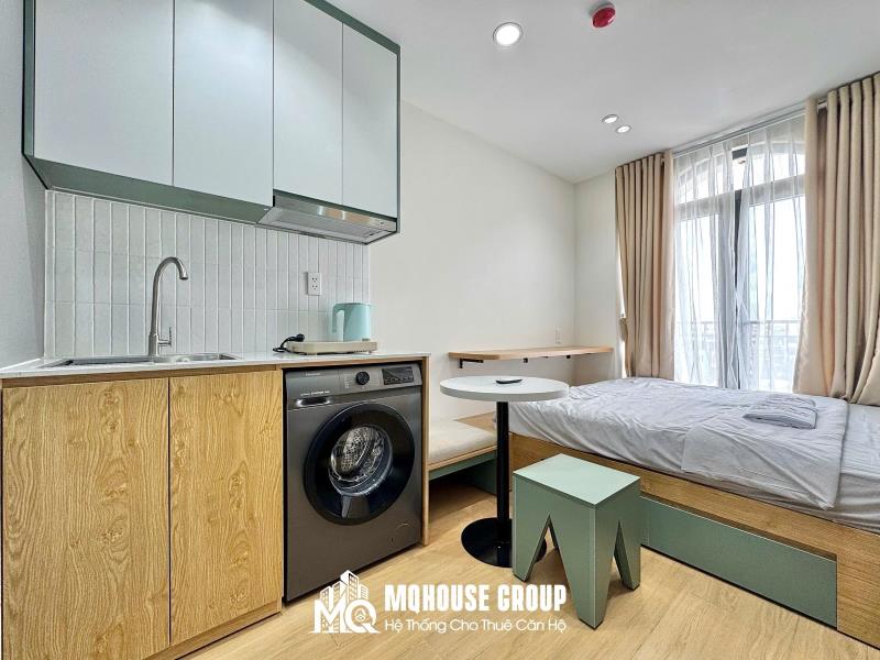 Khai trương dự án mới căn hộ studio mới xây full nội thất đẹp ngay phan huy ích - 3