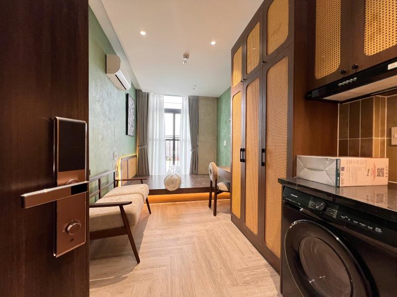 Căn hộ mới 100%, thang máy dương quảng hàm, nội thất siêu xinh, gần đh văn lang, emart, city land, ,đại học văn lang_iuh_thuận tiện di chuyển quận 1, 3,  phú nhuận