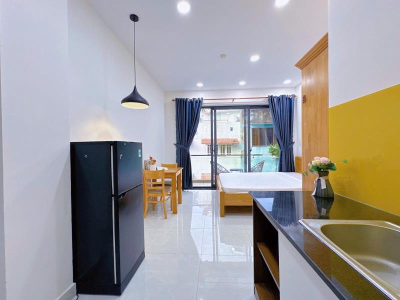 🏠 Căn hộ 35m2 - ban công, thang máy - full nội thất - gần đh văn lang  - Ảnh 2