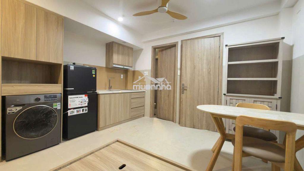 Studio mới 100% cửa sổ tone gỗ máy giặt riêng gần phạm văn đồng   - Ảnh 4