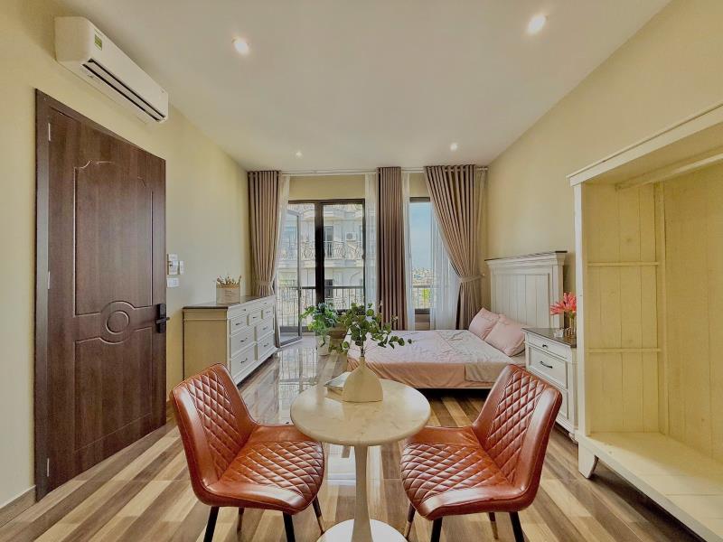 Studio  ban công sang chảnh full nội thất - ngay trung tâm q7 - gần ufm, tdtu, cầu kênh tẻ, cầu him lam, lotte mart q7, cresentmall, vivocity, q1, q4