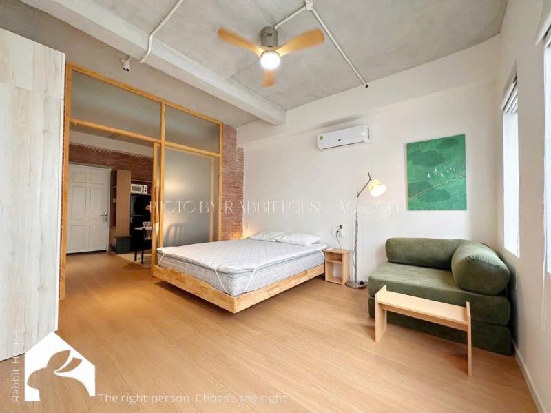 Cho thuê căn hộ tách bếp 40m2 full nội thất nằm gần lotte mart, vivo city ufm rmit tdtu nttu quận 7